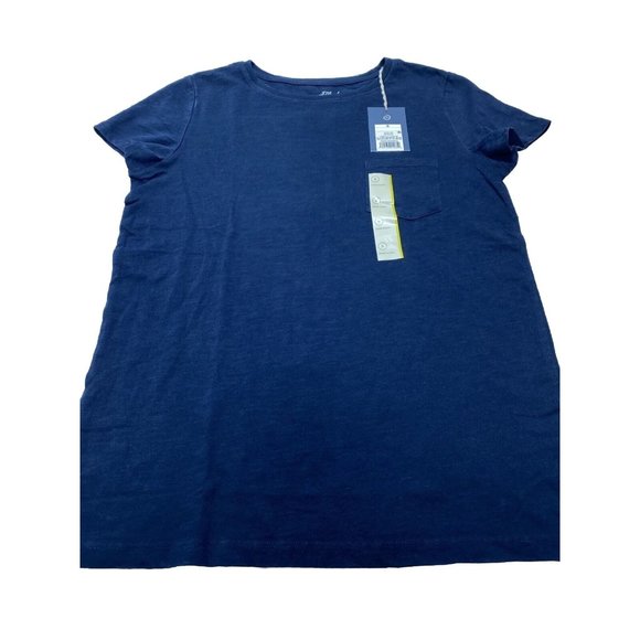 BRAND NEW Women's Universal Thread Blue Distressed T-Shirt - Size: Small - Picture 2 of 8